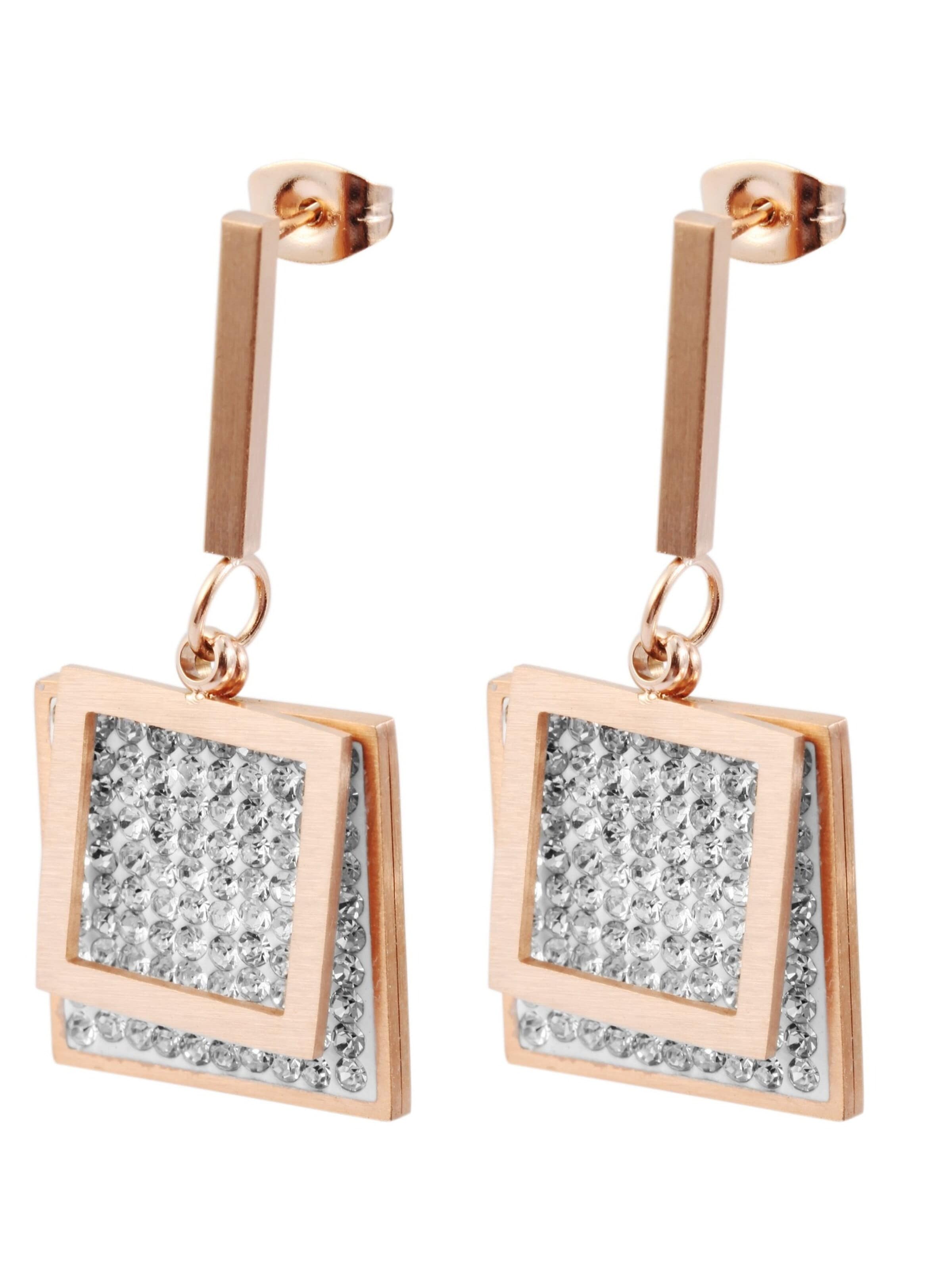 Akzent Earrings 'Almendra, langlebig' in Gold