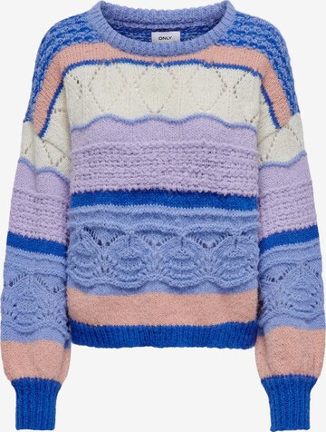 ONLY Sweater 'ADINA' in Blue: front