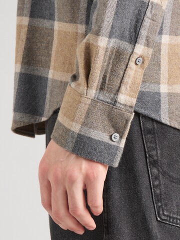 Comfort Fit Cămașă 'Wilton' de la Bruun & Stengade pe maro