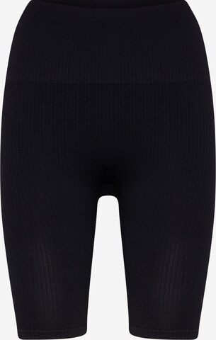 Skinny Pantalon de sport Röhnisch en noir : devant