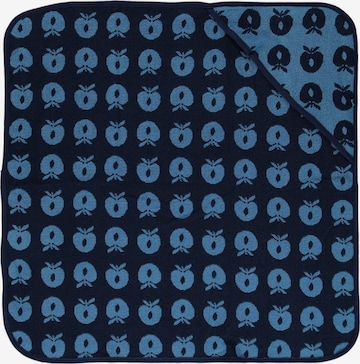 Småfolk Towel 'Apfel' in Blue: front