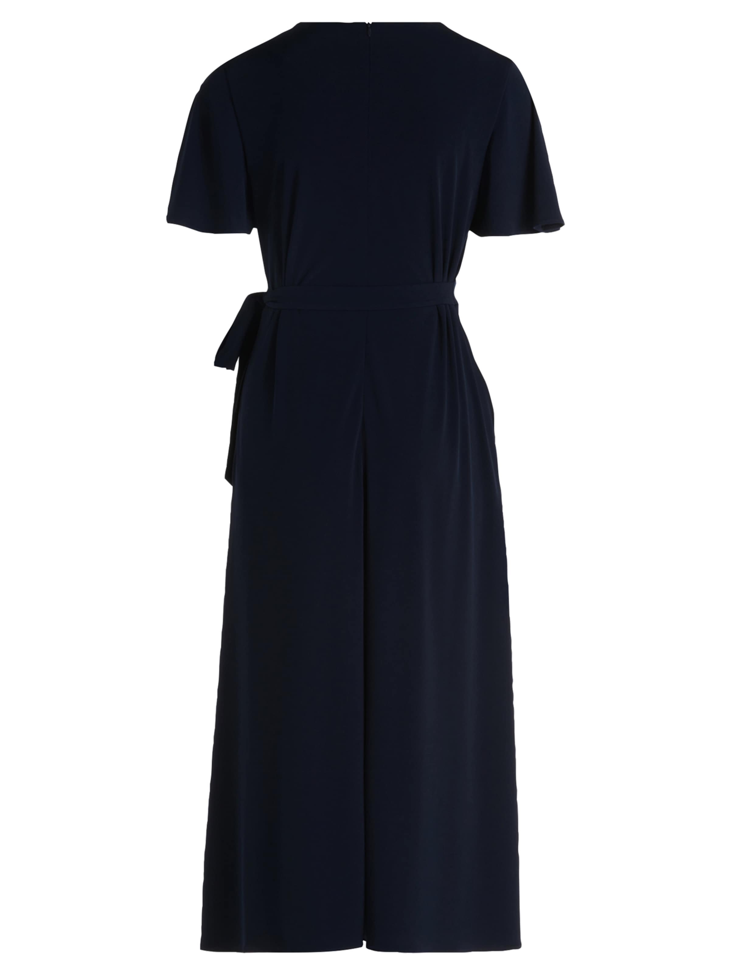 Vera Mont Jerseykleid kurzarm in Blau