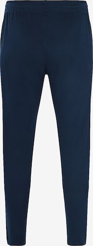 Effilé Pantalon de sport JAKO en bleu