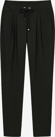 Pantalon à pince MADELEINE en noir : devant