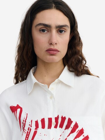 Chemisier 'Odie' Thinking MU en blanc