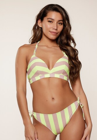 LingaDore - Bustier Bikini en verde: frente
