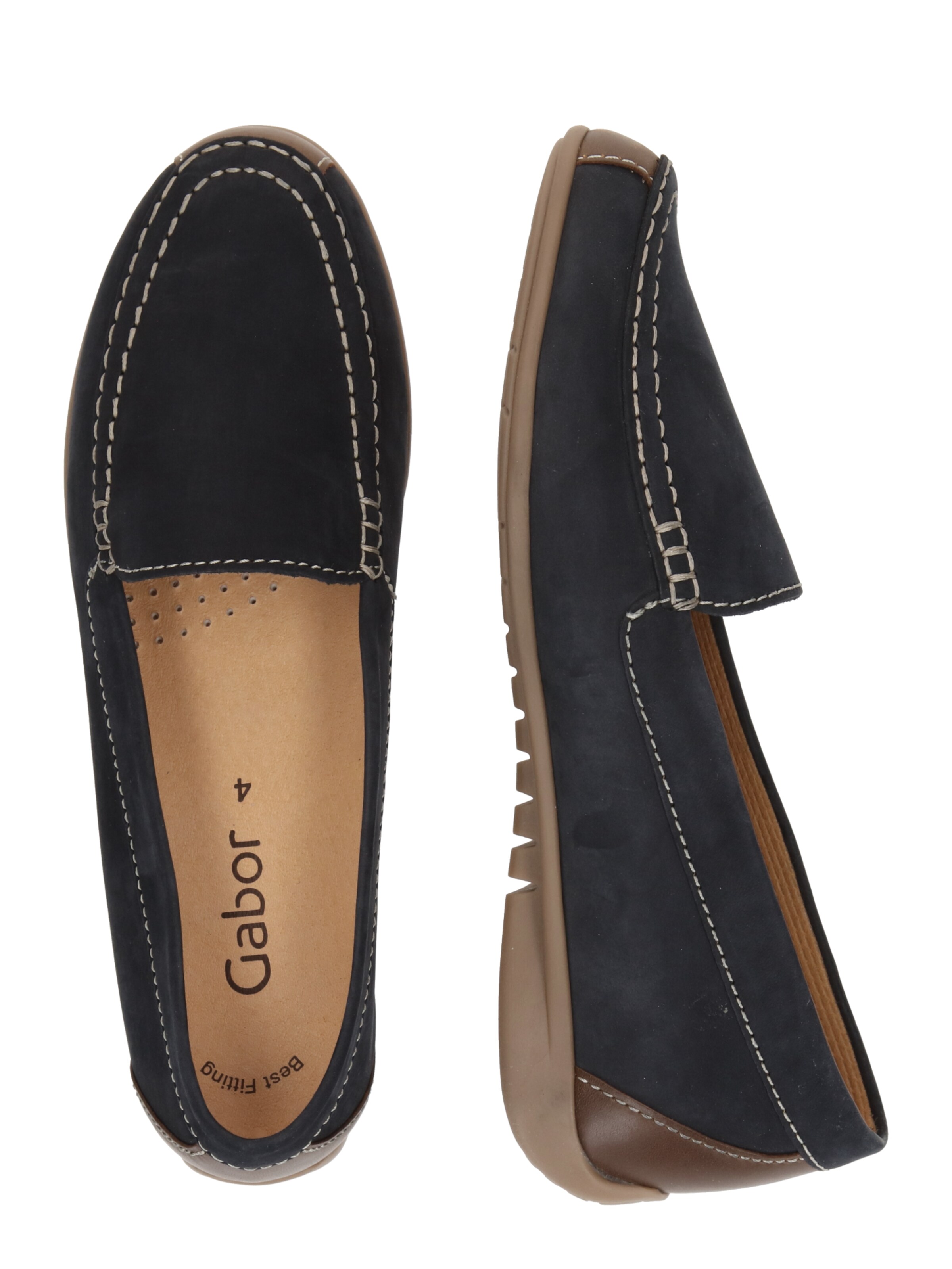 GABOR Мокасини в синьо