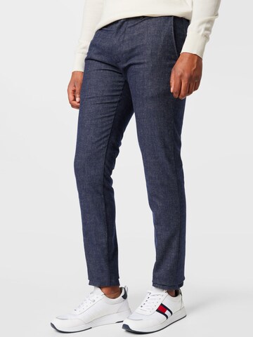 Coupe slim Pantalon chino 'Bleecker' TOMMY HILFIGER en bleu