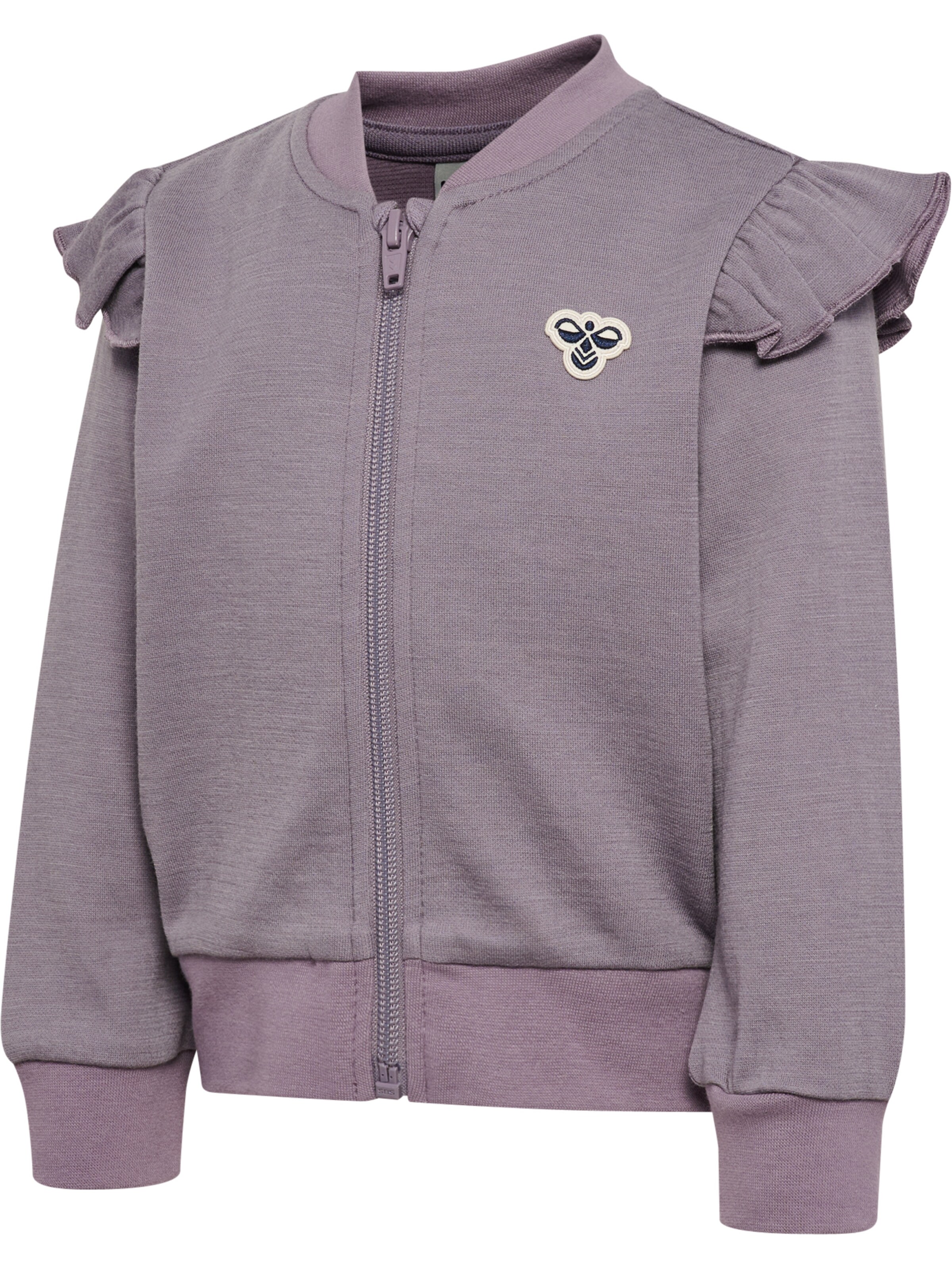 Hummel Sweatjakke i lilla