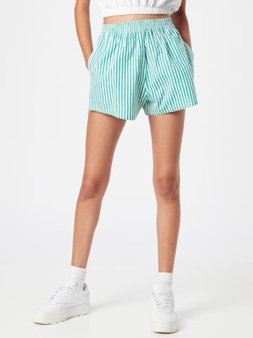 Motel Pleat-Front Pants 'LALA' in Green: front