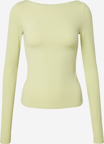 ABOUT YOU x irinassw Shirt 'Biba' in Green: front