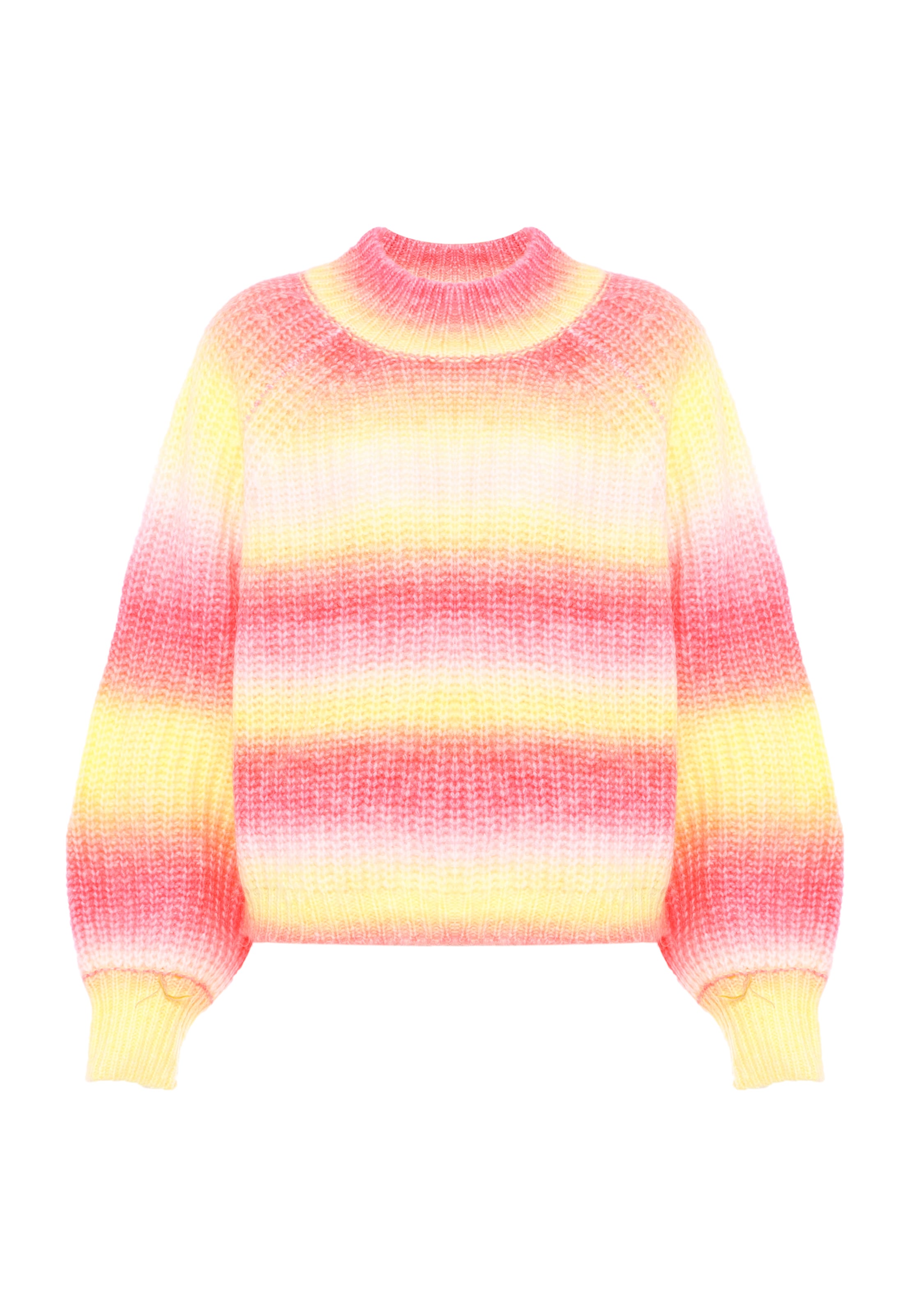 MYMO Свитер в Ярко-розовый: спереди