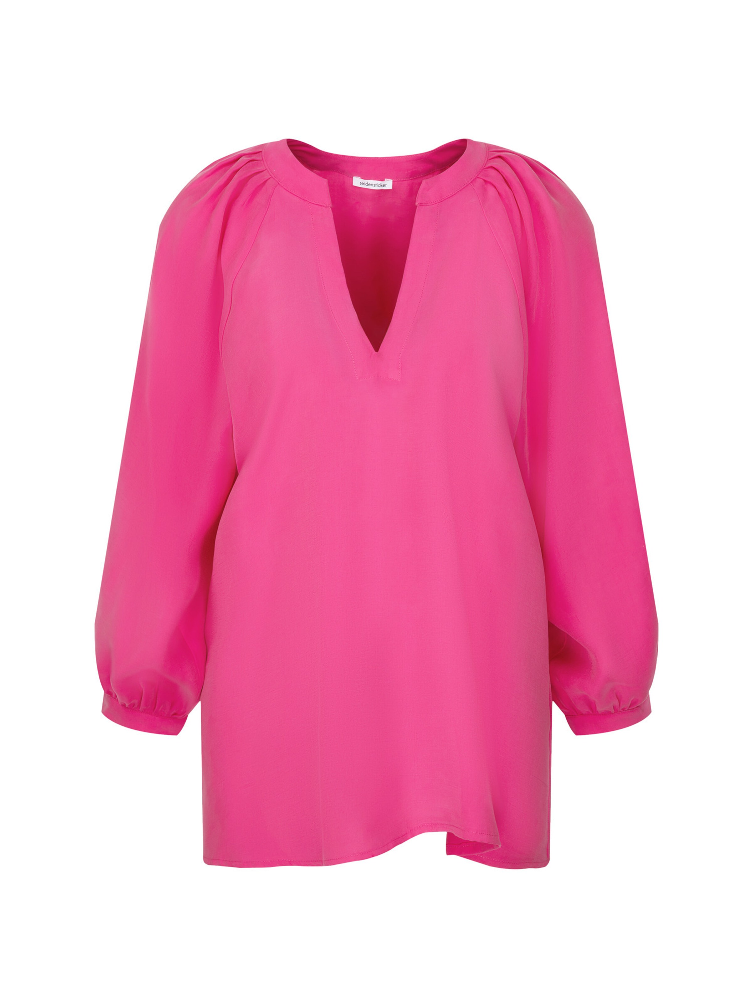 SEIDENSTICKER Blouse 'Schwarze Rose' in Roze: voorkant