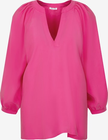 SEIDENSTICKER Bluse 'Schwarze Rose' in Pink: Vorderseite