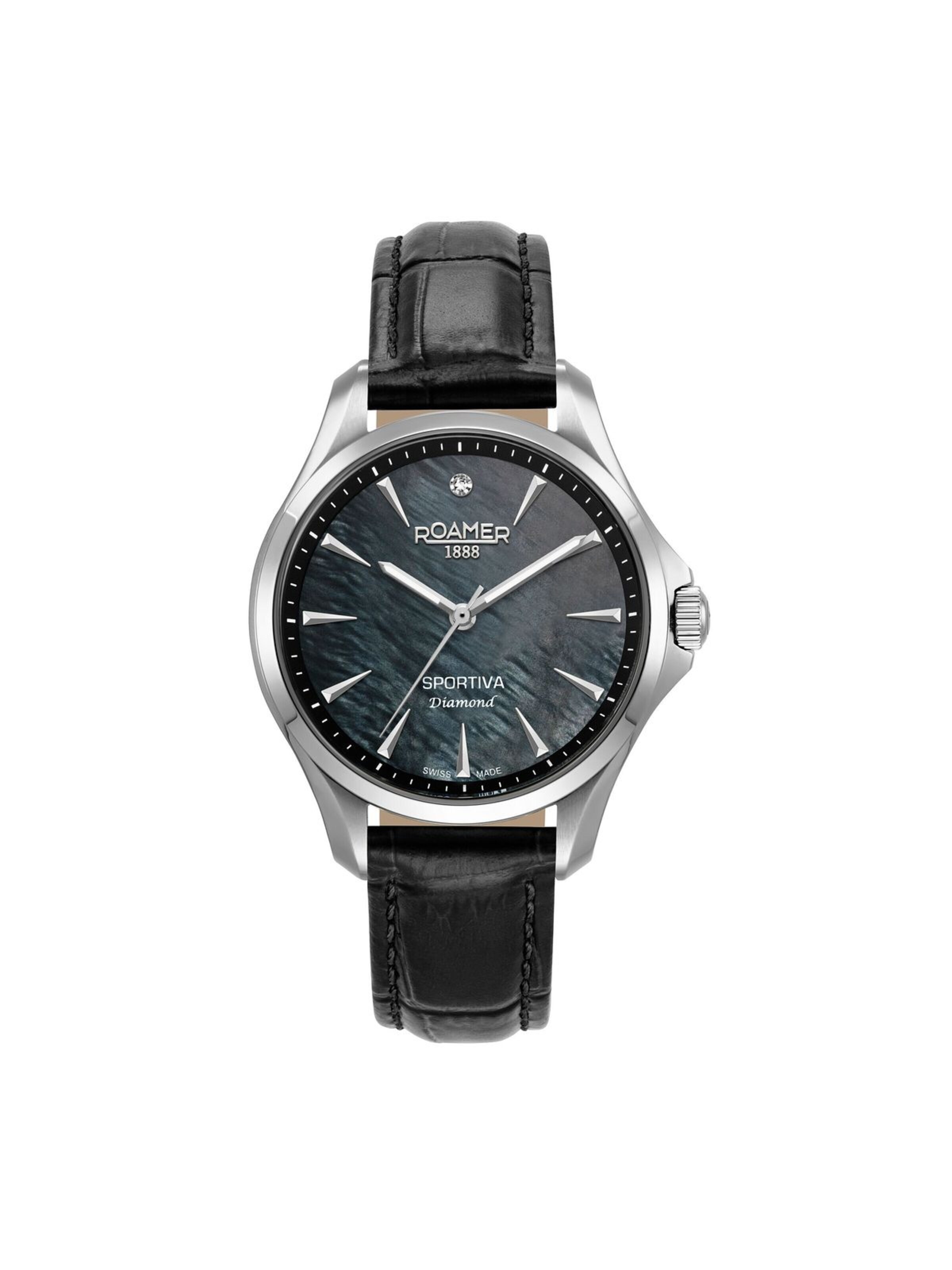 Montre à affichage analogique 'Sportiva' Roamer en noir