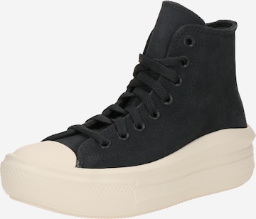 CONVERSEVisoke tenisice 'Chuck Taylor All Star Move' - crna boja: prednji dio