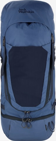 JACK WOLFSKIN Sports Backpack 'Highland Trail' in Blue: front