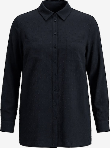 Studio Untold Blouse in Zwart: voorkant