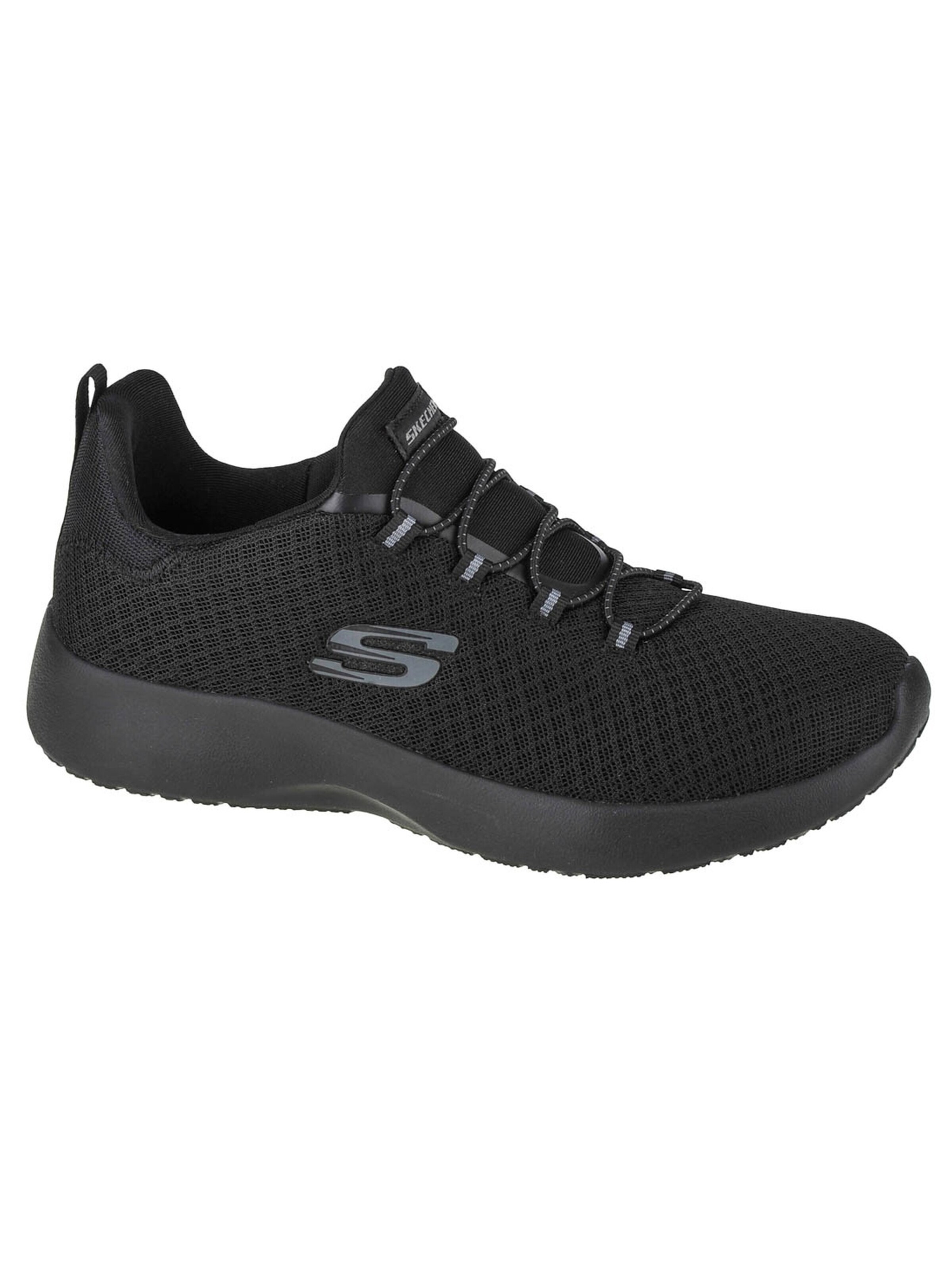 SKECHERS Rövid szárú sportcipők 'Skechers Dynamight' - fekete: elől