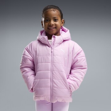 PUMA Winterjas 'Essentials' in Roze: voorkant