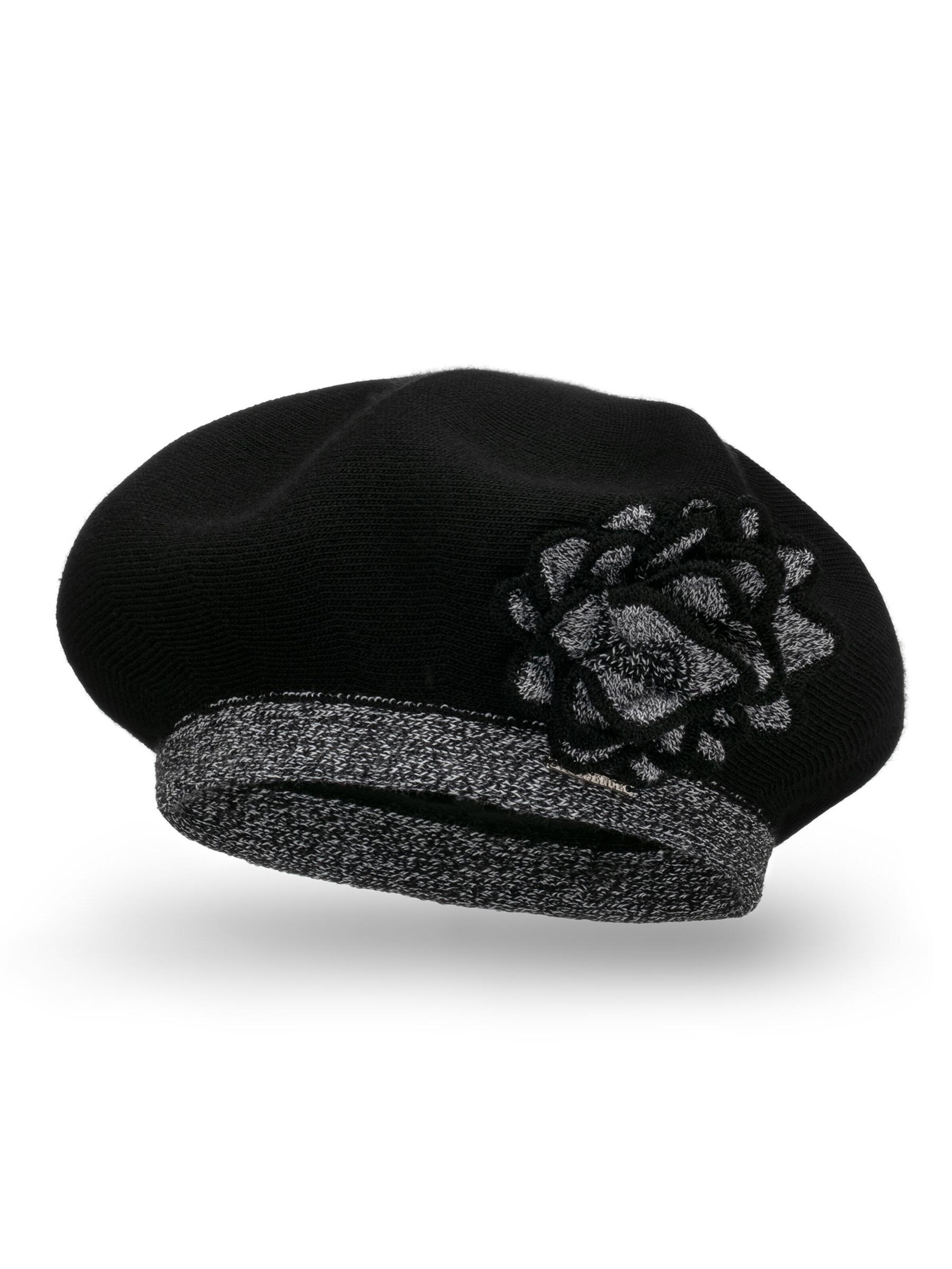 Vivisence Beanie '7049' in Black: front
