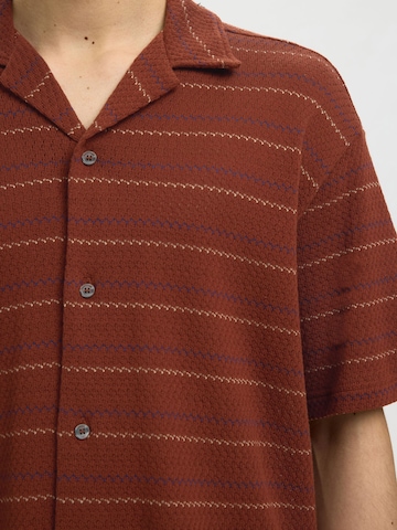 SELECTED Regular fit Overhemd in Rood