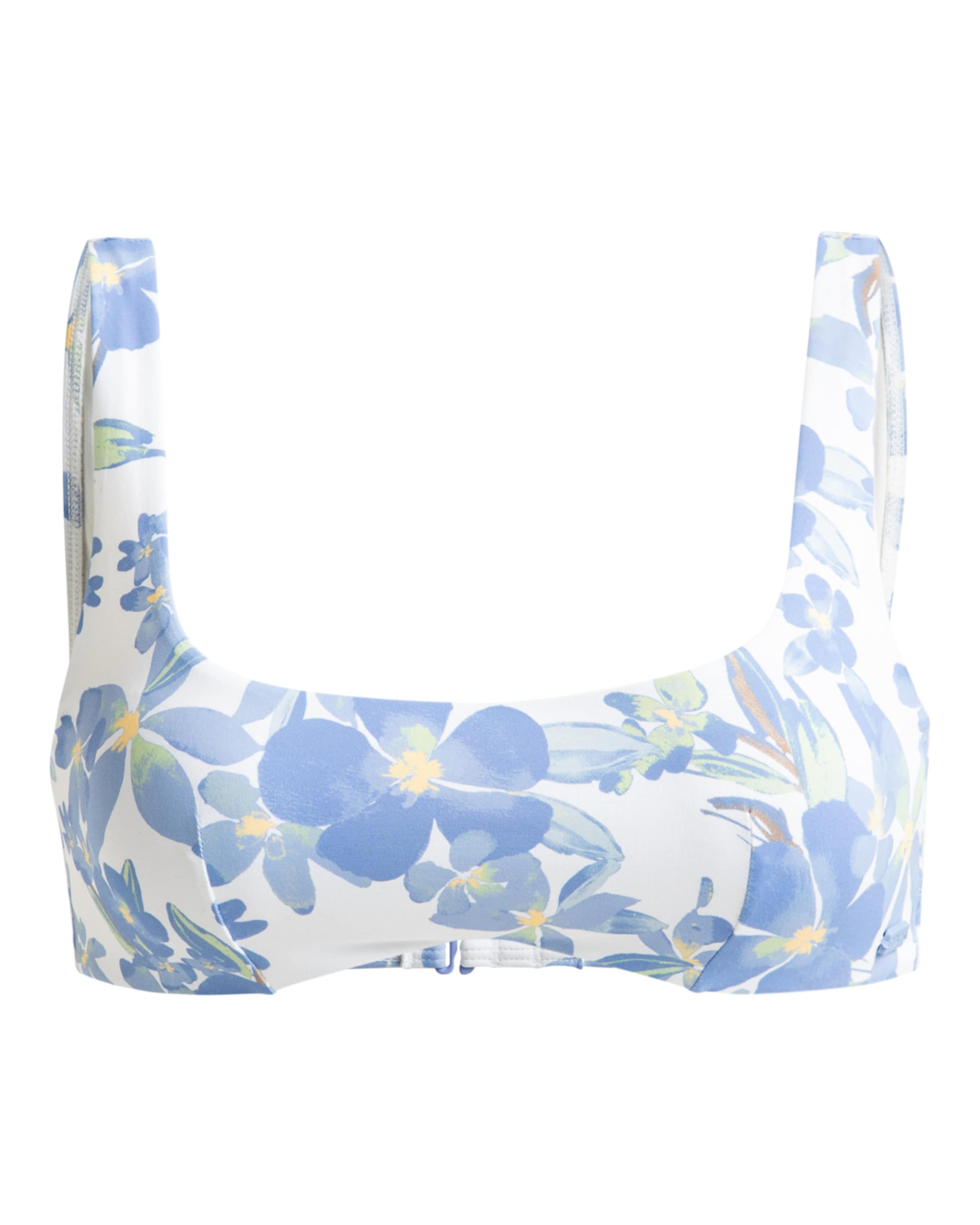 ROXY Bikinitop 'PT Beach Classics' in de kleur Duifblauw / Lichtgroen / Wit, Productweergave