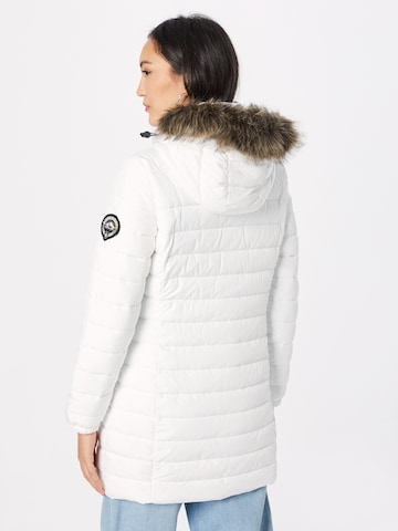 Superdry Winter Coat in White