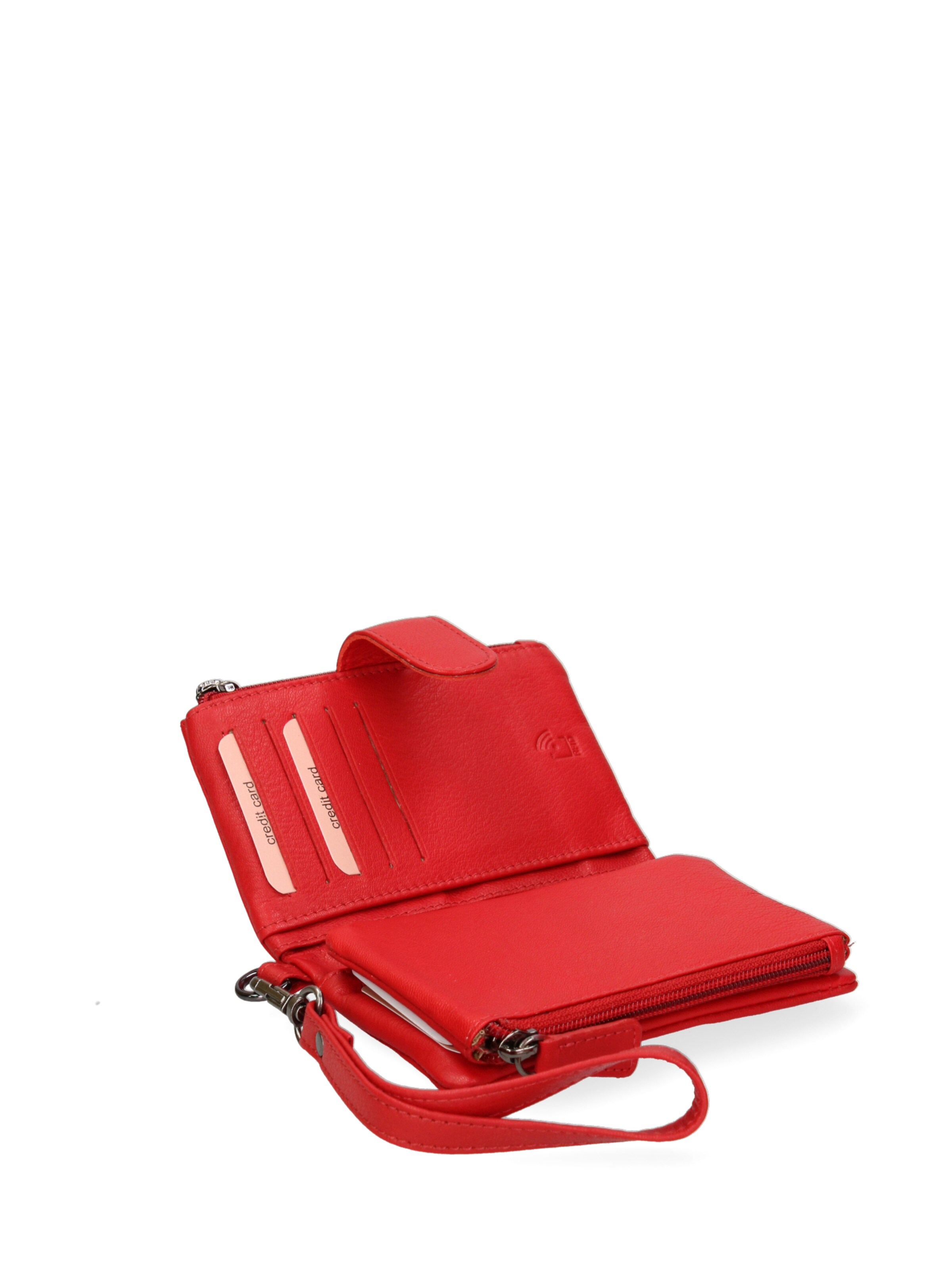 Portamonete di Lancetti in rosso