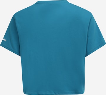 Tricou funcțional de la COLUMBIA pe albastru