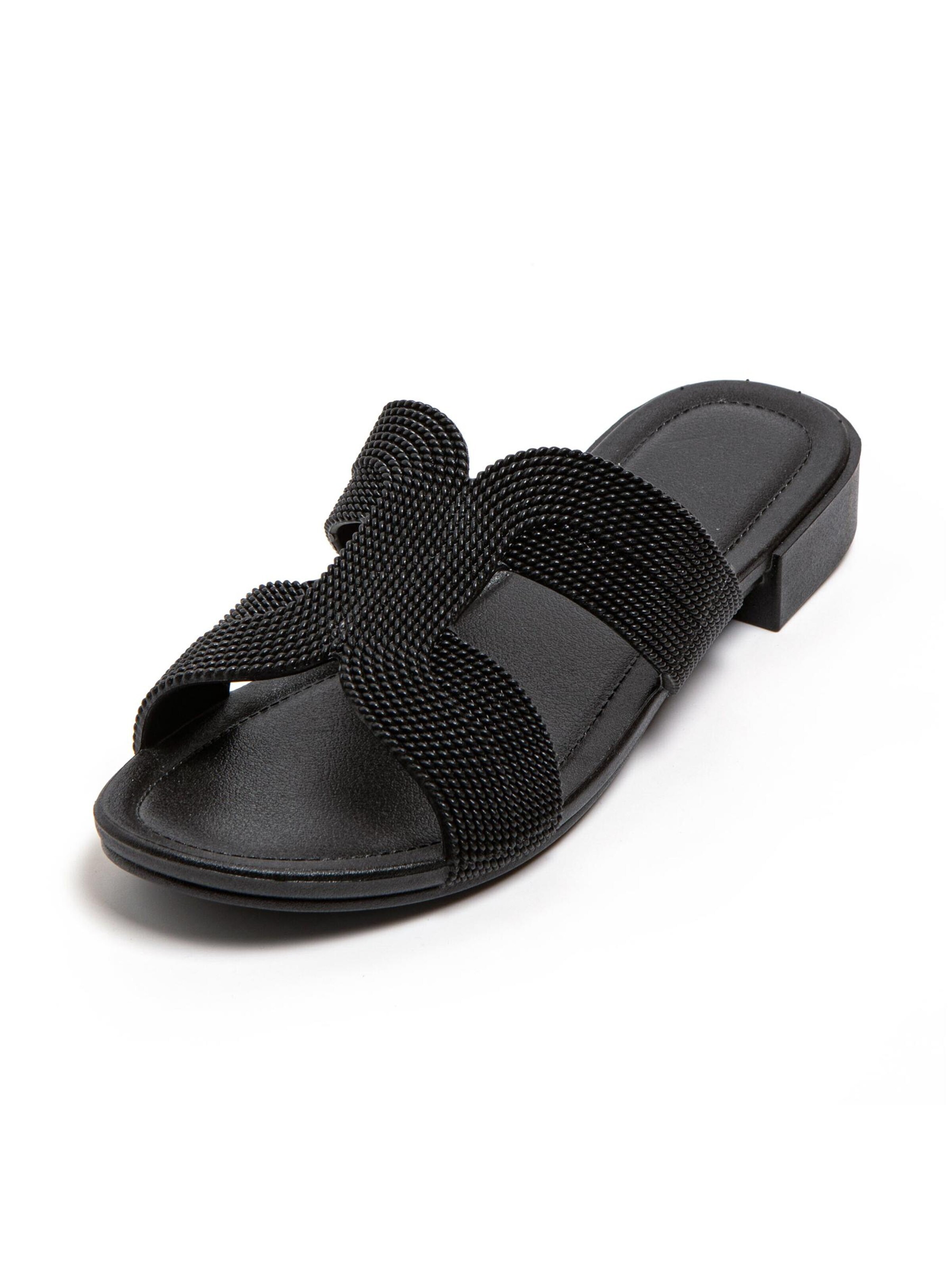 Brasileras - Sandália 'Mardin' em preto