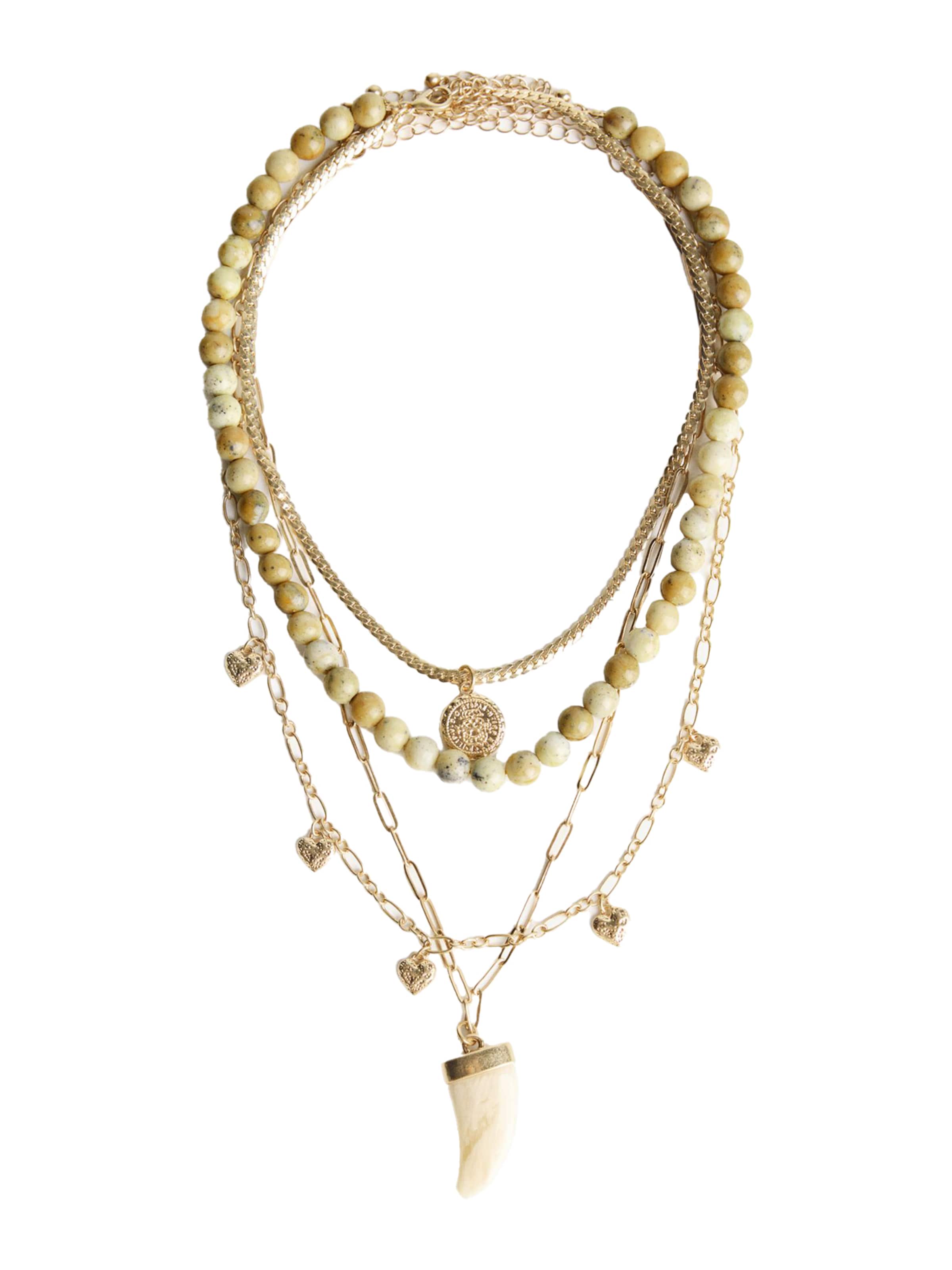 Bershka Kæde i guld: forside