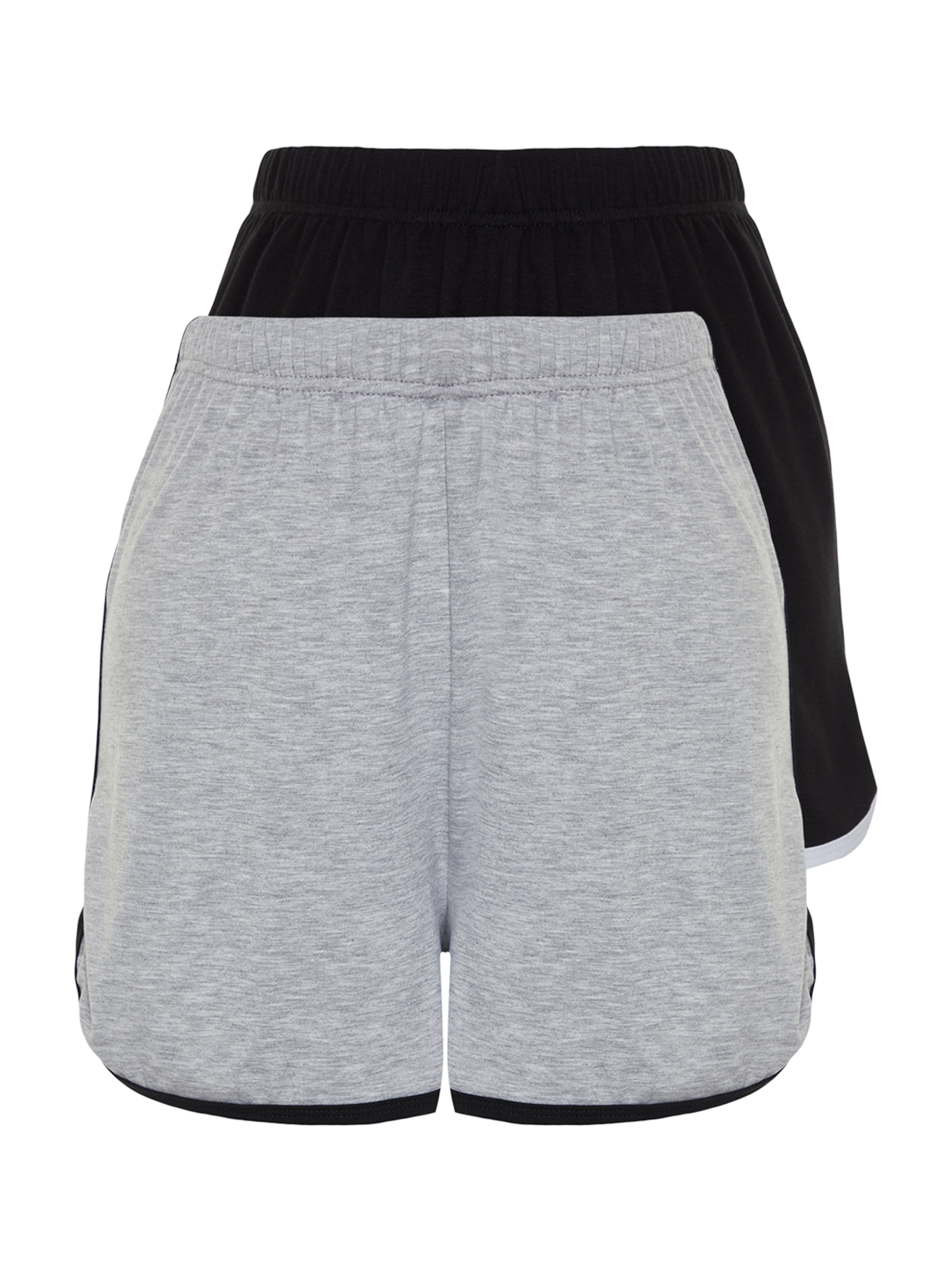 Pantaloni de pijama de la Trendyol pe gri: față