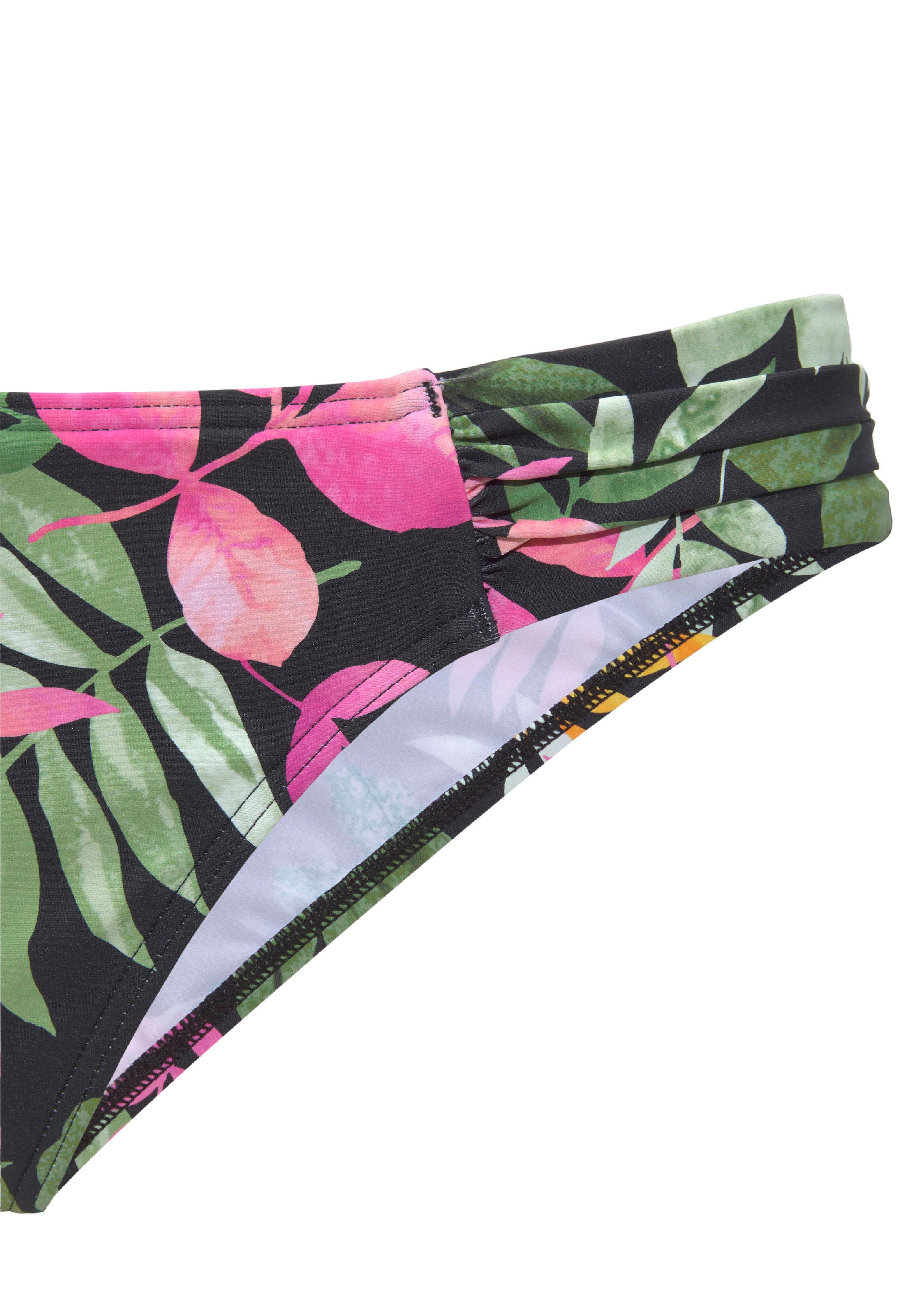 VIVANCE Долнище на бански тип бикини в черно