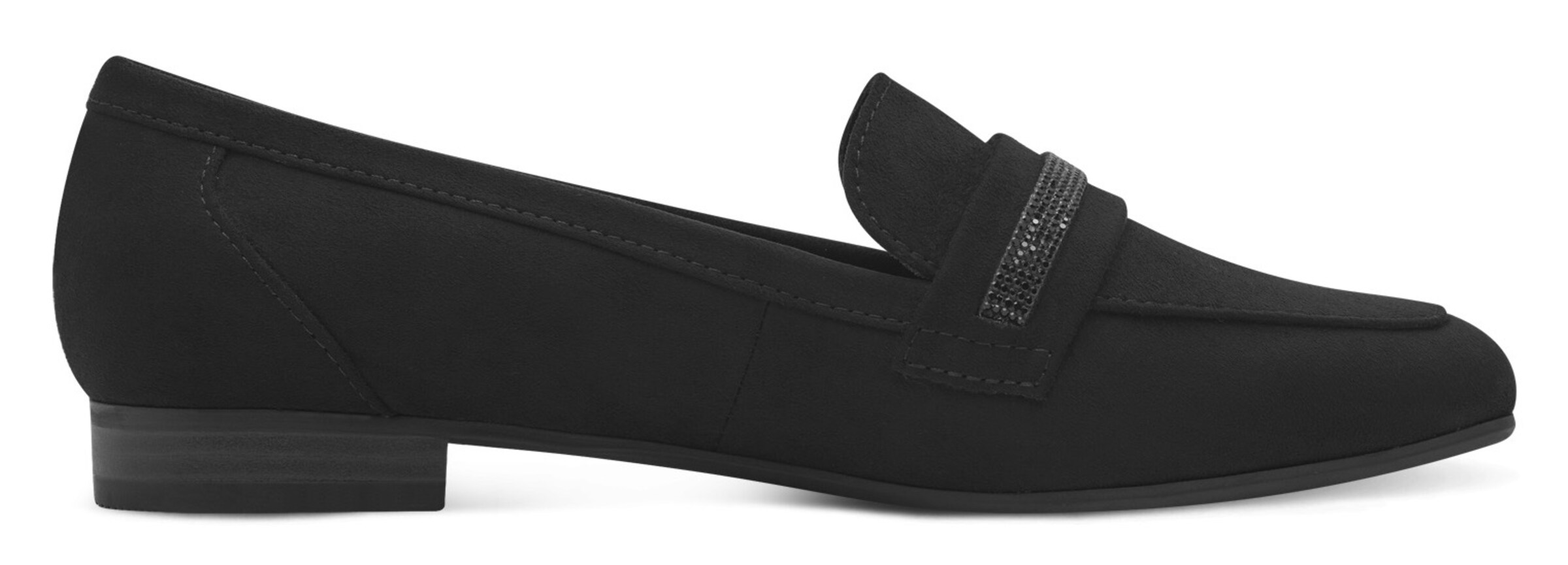 MARCO TOZZI Slipper in Schwarz