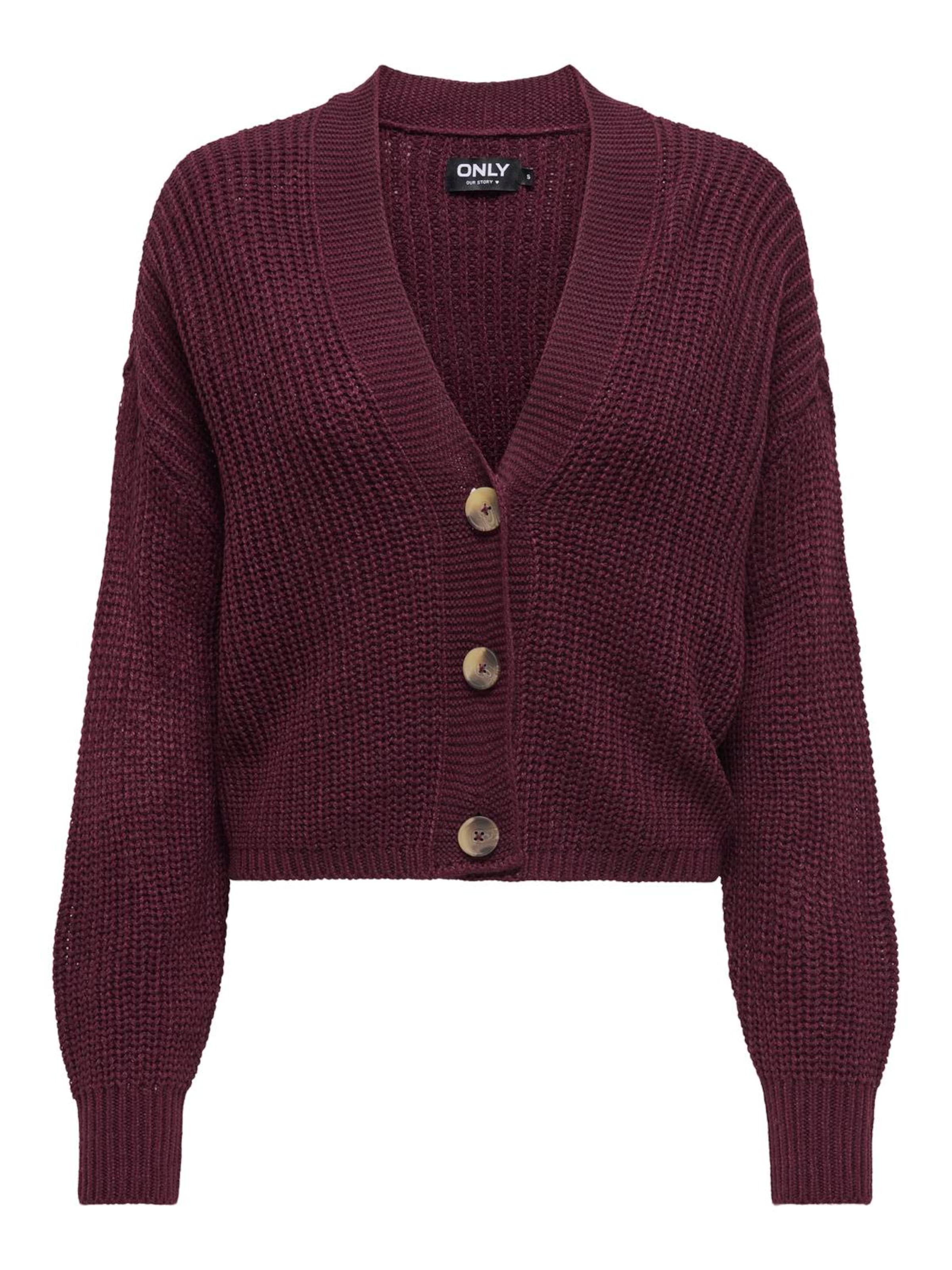 ONLY Oversized vest 'CAROL' in Rood: voorkant