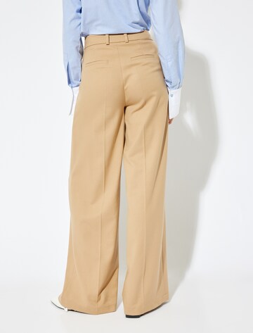 Koton Wide leg Bandplooibroek in Beige