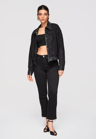 Ombre Tussenjas in Zwart