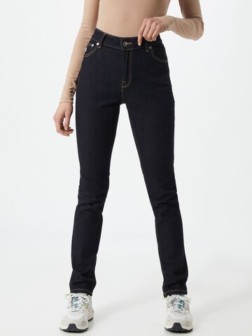 MUD Jeans Slimfit Jeans in Blauw: voorkant