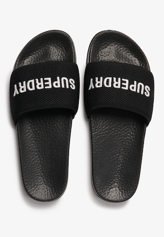 Superdry & Co Pantolette in Schwarz