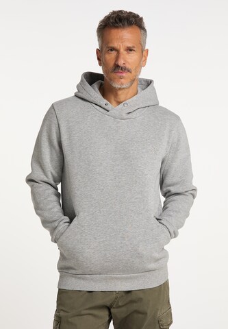 DreiMaster Vintage Sweatshirt in Grey: front