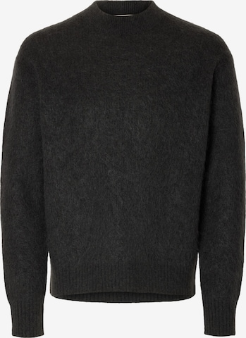 SELECTED - Pullover em cinzento: frente