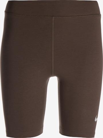 Nike Sportswear Skinny Leggings in Brown: front