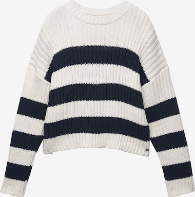 Pull&Bear Neulepaita 'PACIFIC' värissä ecru / musta, Tuotenäkymä