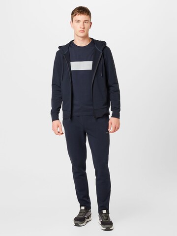 Hackett London Zip-Up Hoodie in Blue