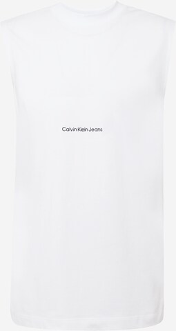 Calvin Klein Jeans Top in Weiß: predná strana