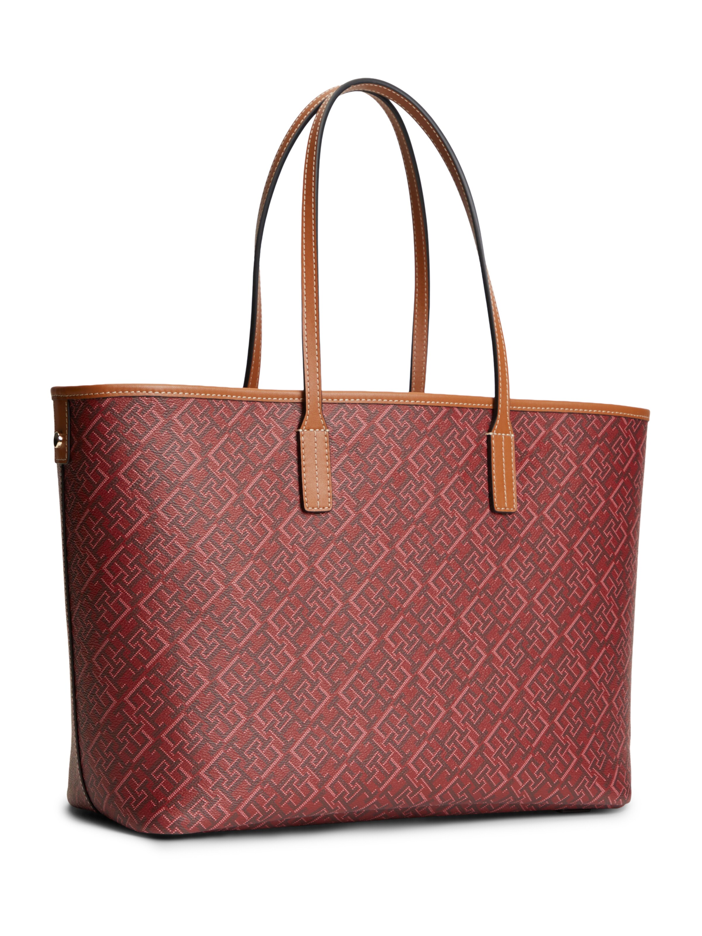 TOMMY HILFIGER Shopper táska 'MONOPLAY' - piros