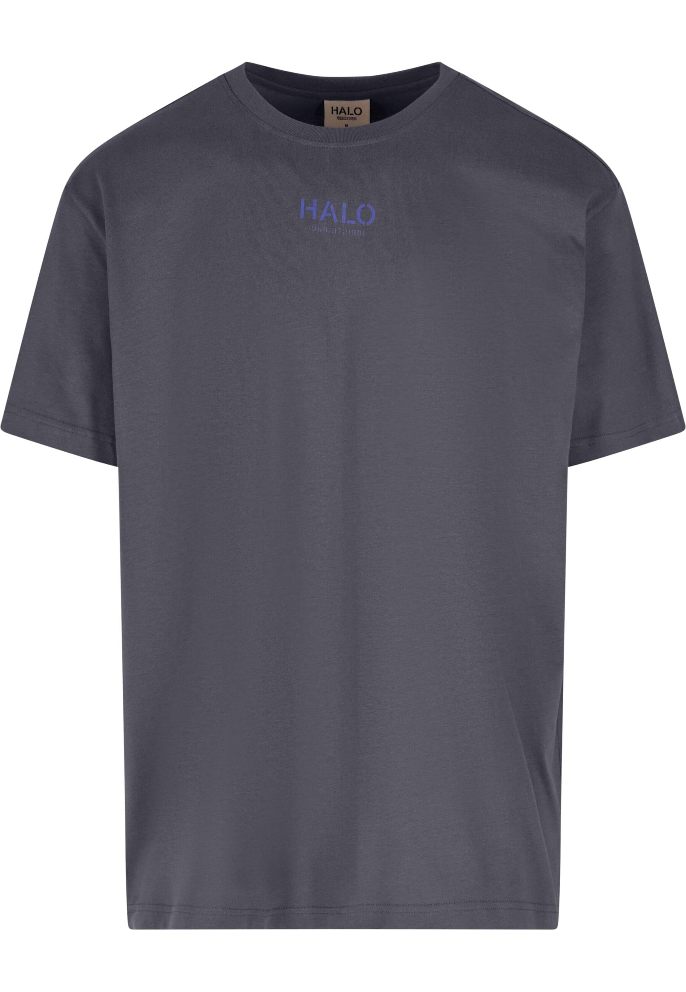 HALO T-Shirt in Grau: Vorderseite
