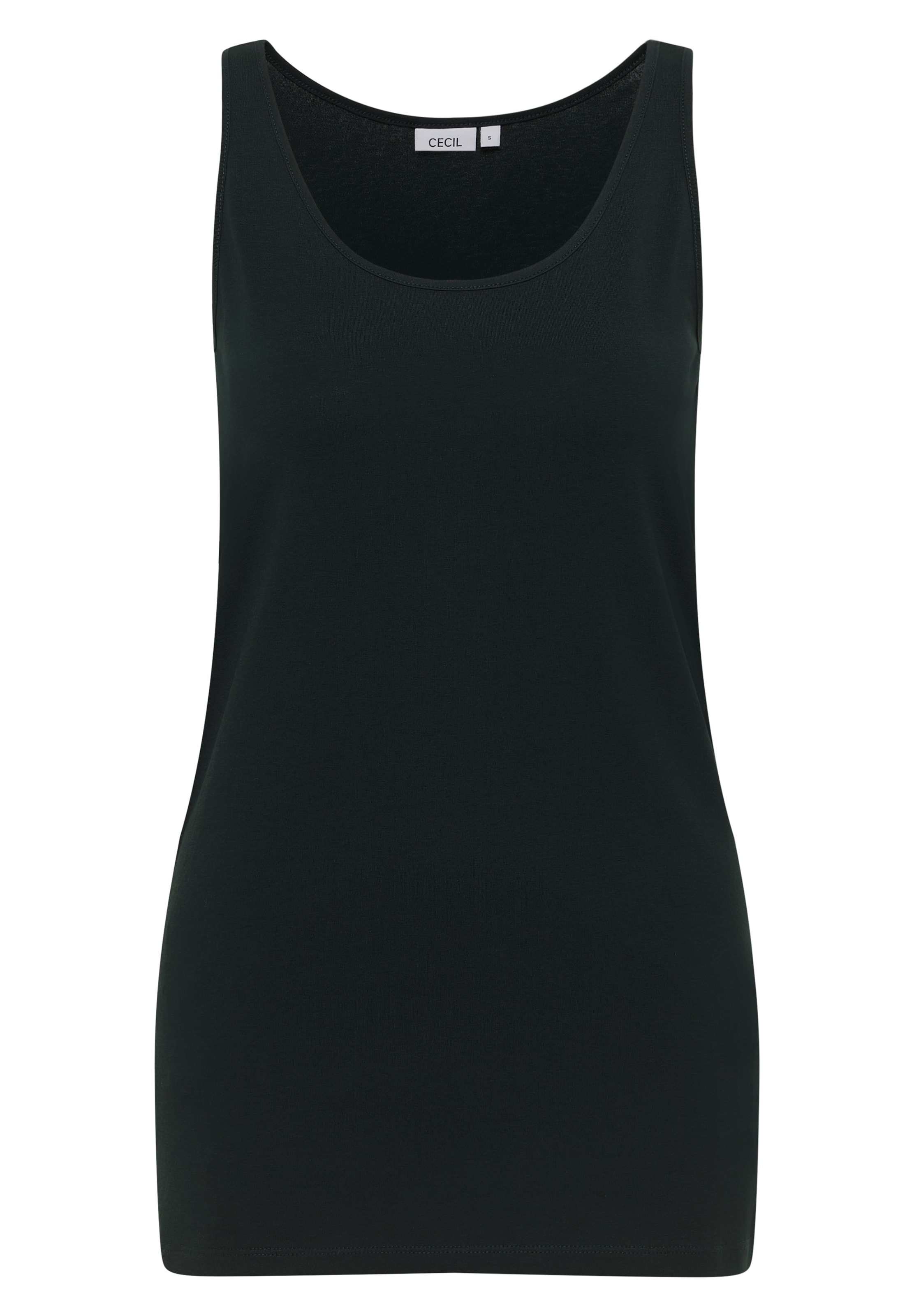 CECIL Top in Black: front
