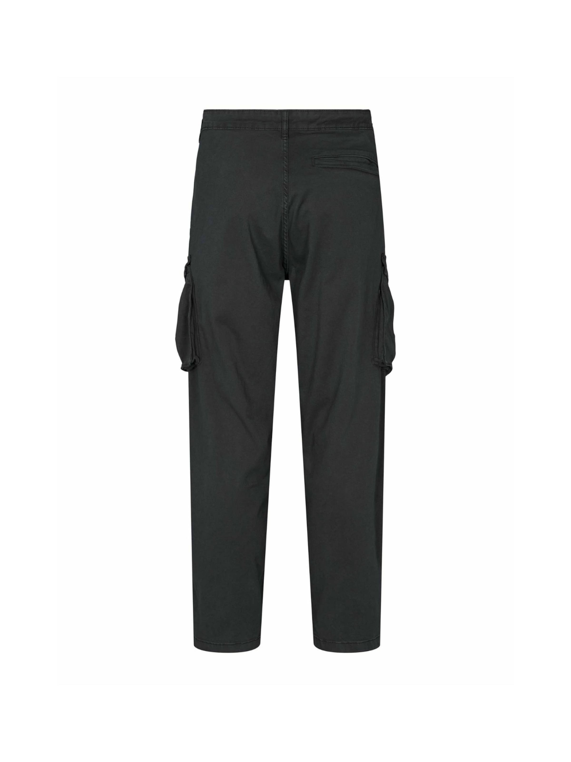 Denim Project Regular Trouser ' DPCargo ' in Schwarz